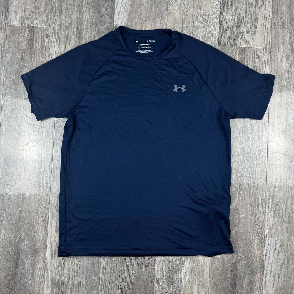 Under Armour Men's Blue Short Sleeve Tech Tee Shirt